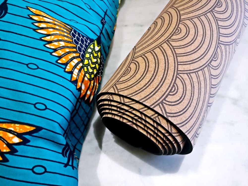 tapis de yoga vague yogamatata